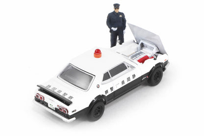 Nissan Skyline 2000 GT-R / Japan Police (with figure)