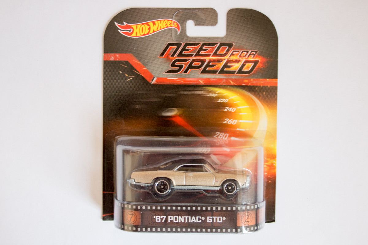 Hot Wheels Retro Entertainment 2014 Mix 2 / Need for Speed - '67 Pontiac GTO