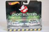 Hot Wheels Ghostbusters Ecto 1 & Ecto 1A Twin Pack