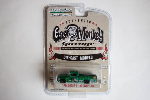 [Green Machine] Gas Monkey Garage / 1964 Dodge D-100 Sweptline