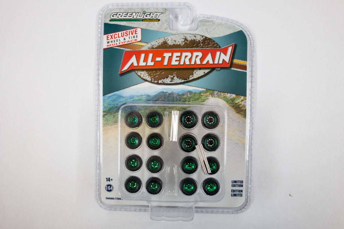 [Green Machine] Greenlight All-Terrain Wheel & Tyre Pack