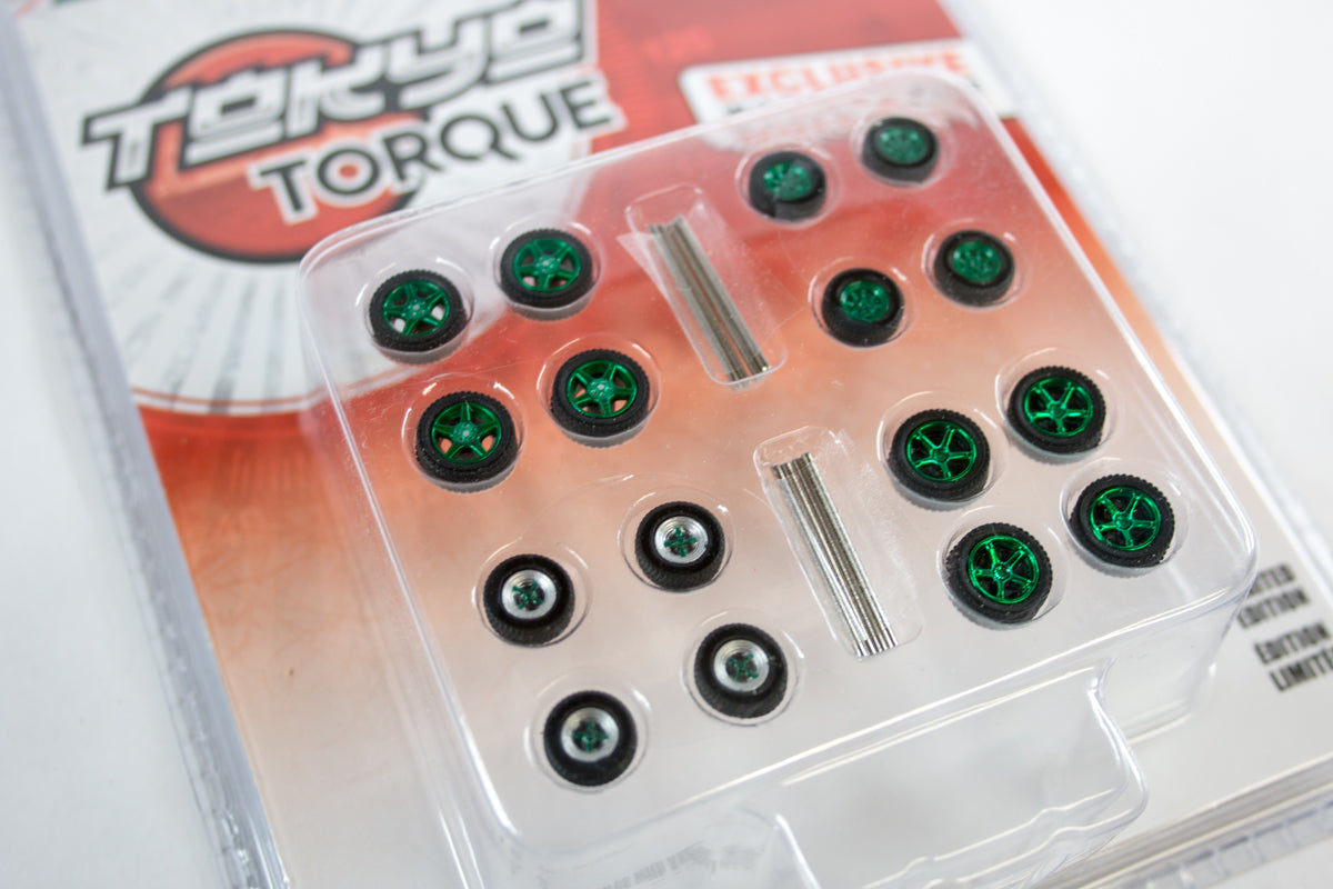 [Green Machine] Greenlight Tokyo Torque Wheel & Tyre Pack