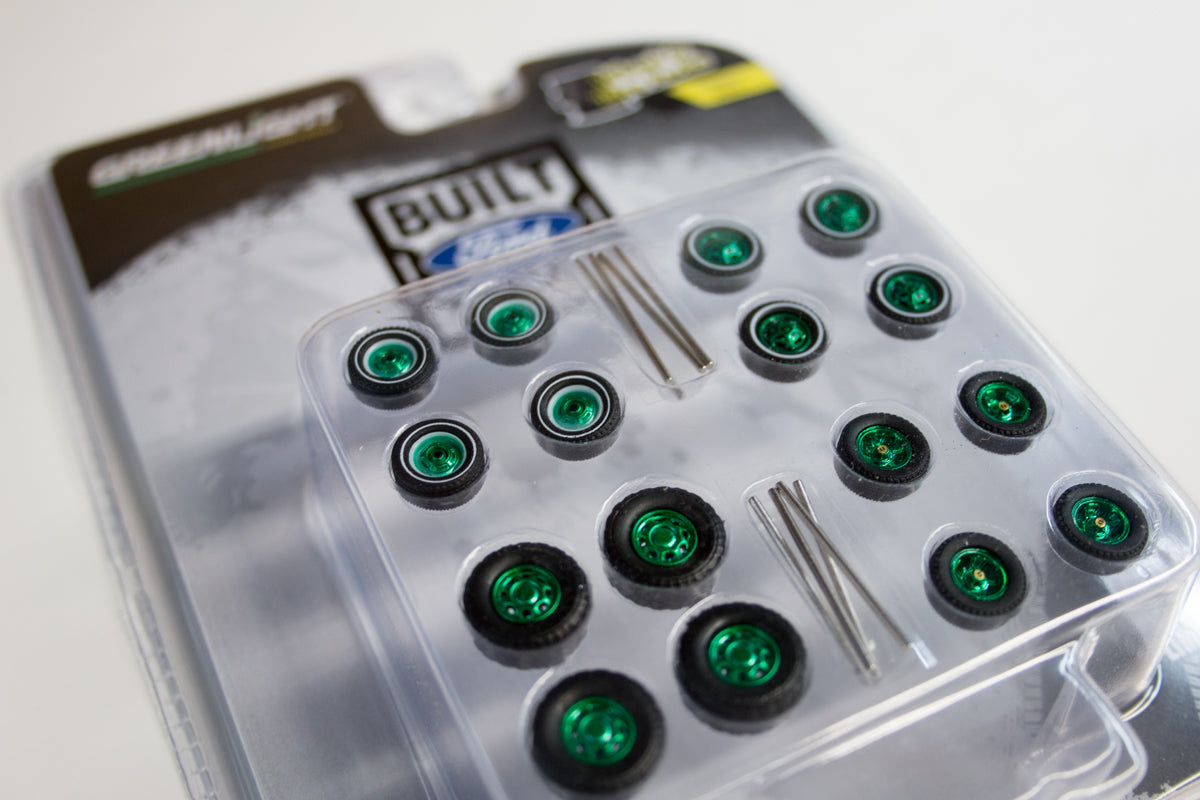 [Green Machine] Greenlight Ford Trucks Wheel & Tyre Pack – Modelmatic