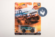 Hot Wheels Car Culture 2019 Mix 5 Desert Rally / #3 - '88 Jeep Grand Wagoneer