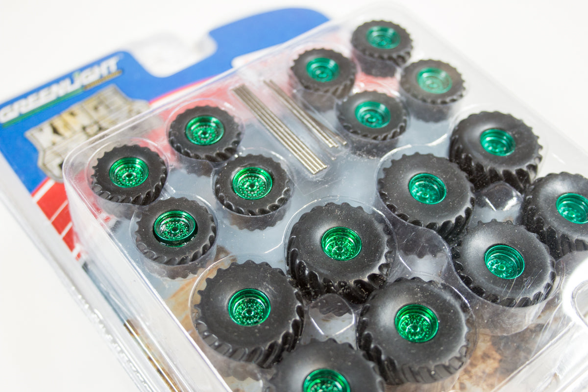 [Green Machine] Greenlight Kings of Crunch Wheel & Tyre Pack
