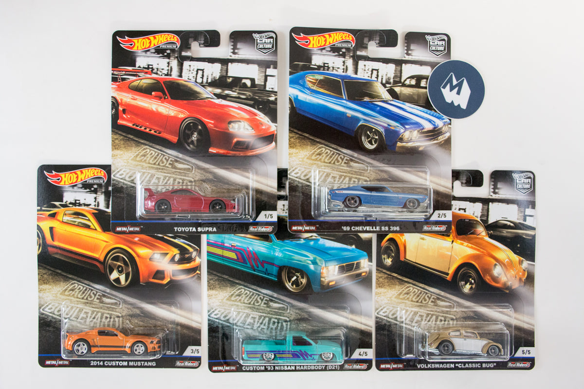 Hot Wheels Car Culture 2019 Mix 6 Cruise Boulevard / Full sets & cases