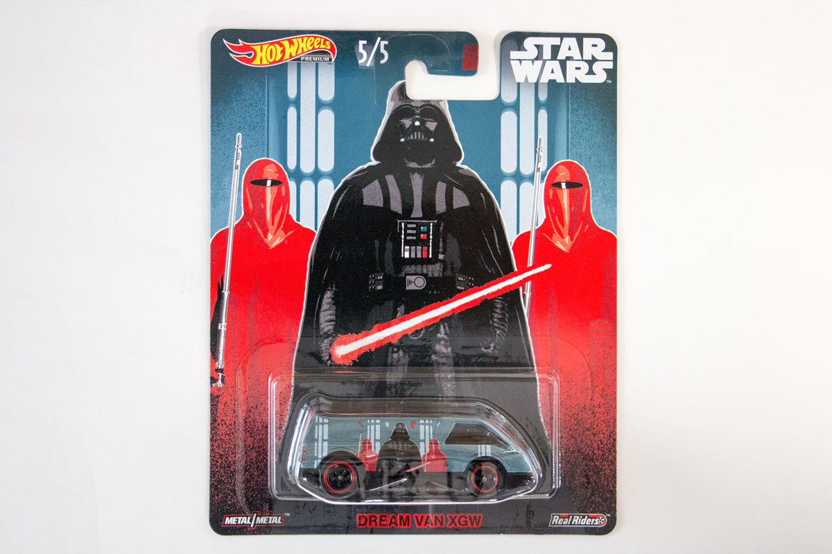 Hot Wheels Pop Culture 2019 Mix 4 Star Wars / Dream Van XGW - Darth Vader