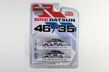 1971 BRE Datsun 510 #35 & #46 (Chrome Edition)