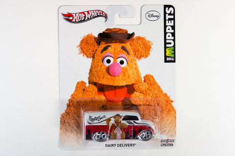 Hot Wheels Pop Culture 2013 The Muppets - Dairy Delivery / Fozzie Bear