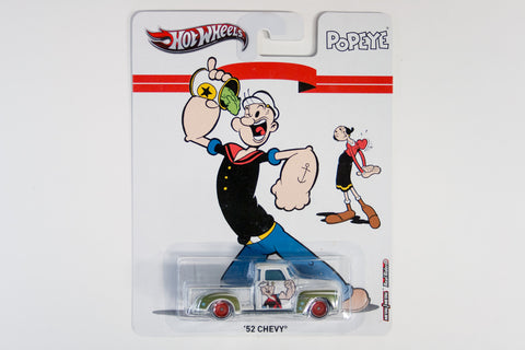 Hot Wheels Pop Culture 2013 King Features Syndicate - '52 Chevy Truck / Popeye