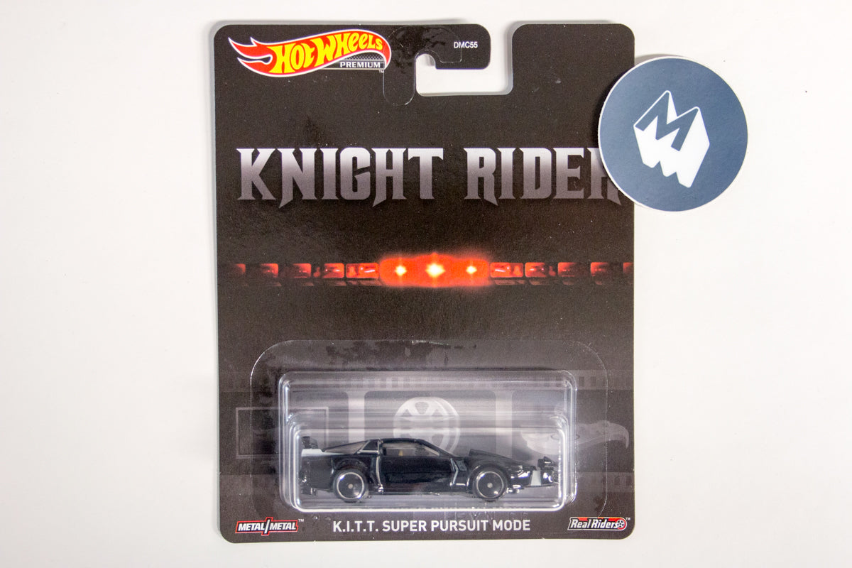 Hot Wheels Retro Entertainment 2020 Mix 1 / K.I.T.T. Super Pursuit Mode - Knight Rider