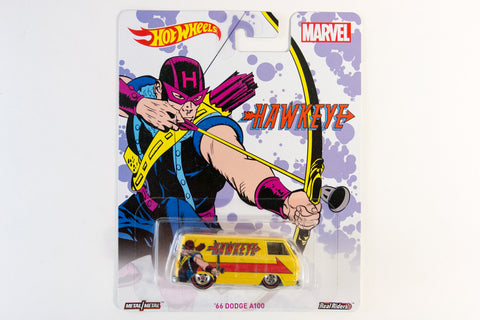 Hot Wheels Pop Culture 2016 Marvel - '66 Dodge A100 / Hawkeye