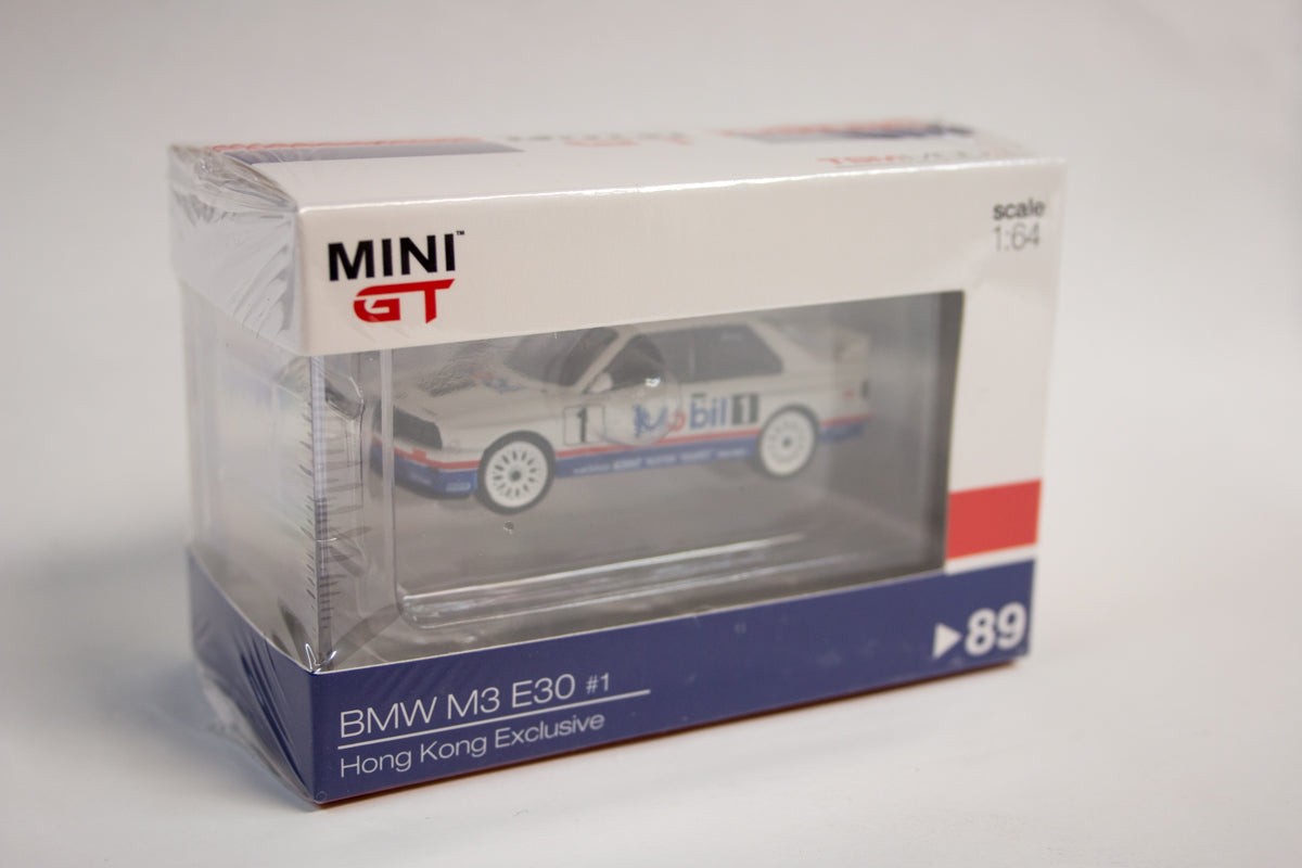 MINI GT  M3 E30 香港限定版 3台セット MINI GT 1/64 (ダイキャスト製) BMW M3 (E30) Kaido GT V1(左ハンドル