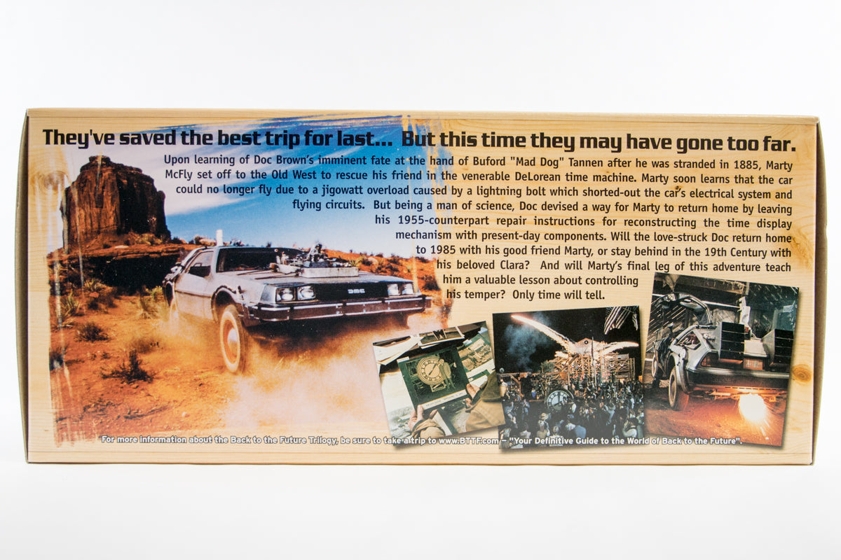 1:24 - DMC DeLorean Time Machine / Back to the Future III