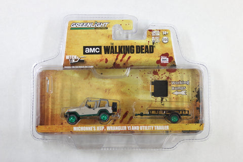 [Green Machine] The Walking Dead / Michonne’s Jeep Wrangler YJ and Utility Trailer