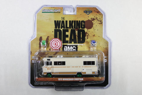 [Green Machine] The Walking Dead / Dale's 1973 Winnebago Chieftain with Umbrella and Camping Chairs