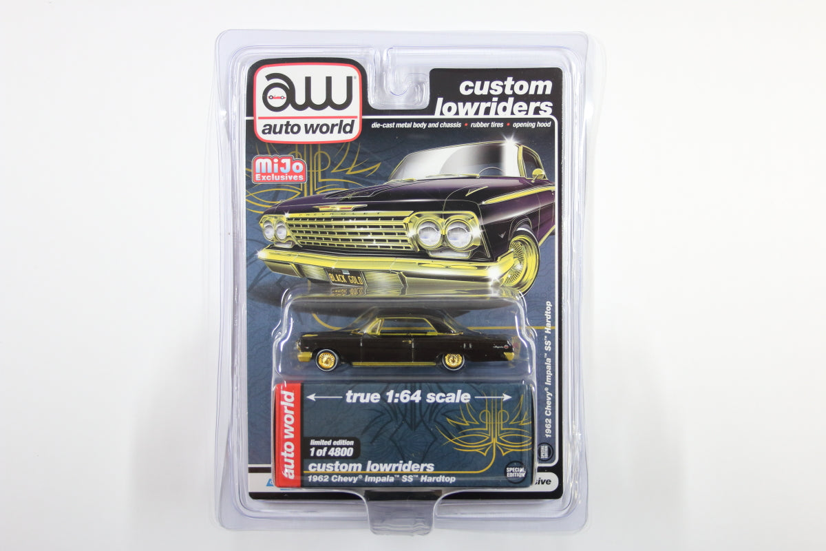 1962 Chevy Impala SS Hardtop - Custom Lowriders (Black & Gold)