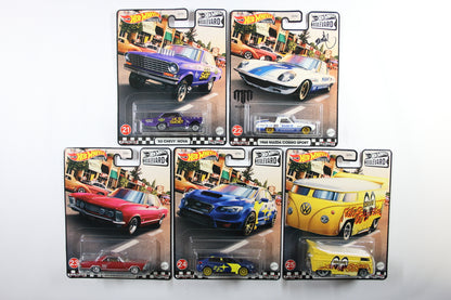 Hot Wheels Boulevard 2021 / #021/22/23/24/25 - Boulevard 2021 Mix A