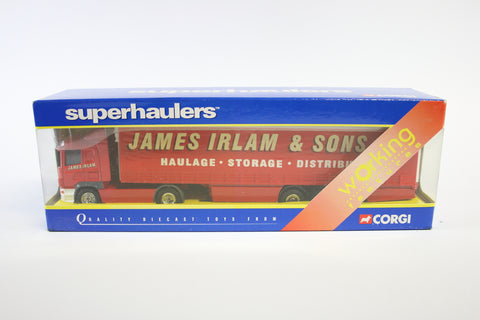 Corgi (TY59509): Scania Curtainsider / James Irlam & Sons