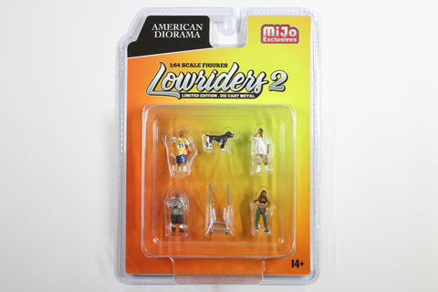 1:64 American Diorama Lowriders 2 Set (AD-76461)
