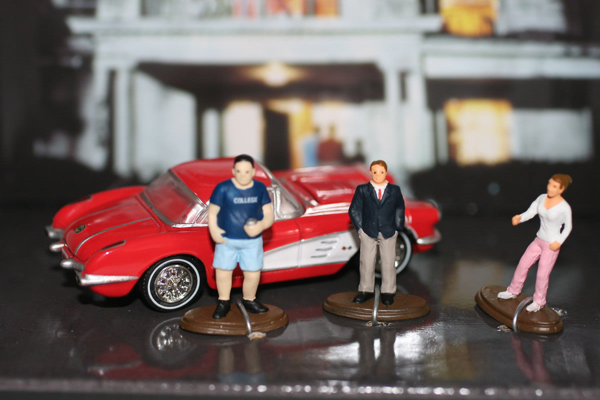 Animal House - 1959 Corvette and 3 Characters