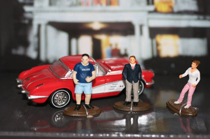 Animal House - 1959 Corvette and 3 Characters