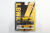 #182 - LB-Silhouette WORKS GT Nissan 35GT-RR Ver.1 Yellow (RHD / US Exclusive)