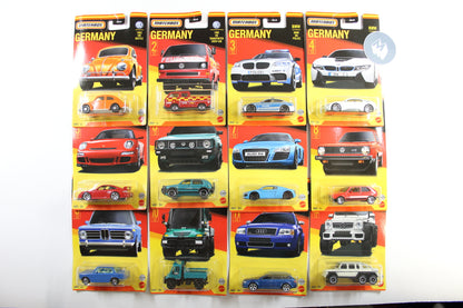 2021 Matchbox - "Best of Germany" 2021  Full Series (12 cars)