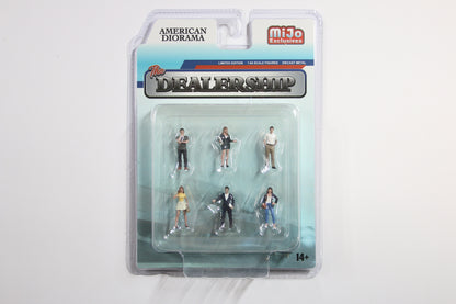 1:64 American Diorama Dealership Set (AD-76476)