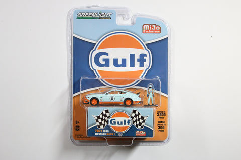 2021 Ford Mustang Mach 1 with Racing Driver (Gulf Oil)