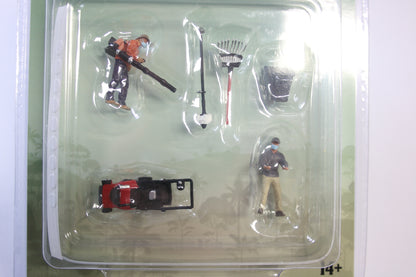1:64 American Diorama Gardener Set (AD-76474)