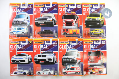 Matchbox - "Global Series" Mix B (8 cars)