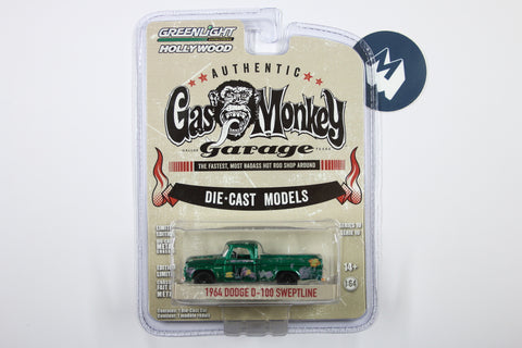 [Green Machine] Gas Monkey Garage / 1964 Dodge D-100 Sweptline