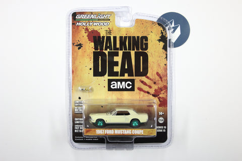 [Green Machine] The Walking Dead / 1967 Ford Mustang Coupe "Sophia Message Car" with Accessories