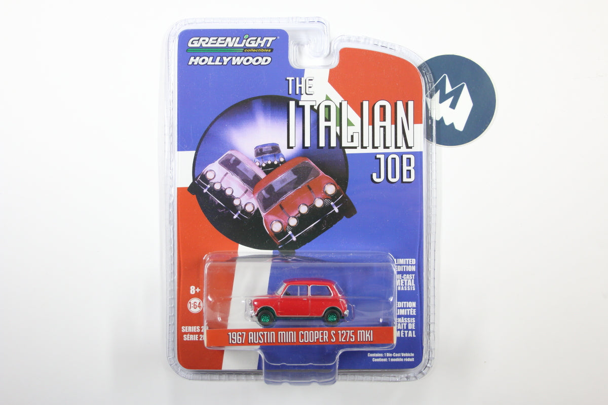 [Green Machine] The Italian Job / 1967 Austin Mini Cooper S 1275 MkI (Red)