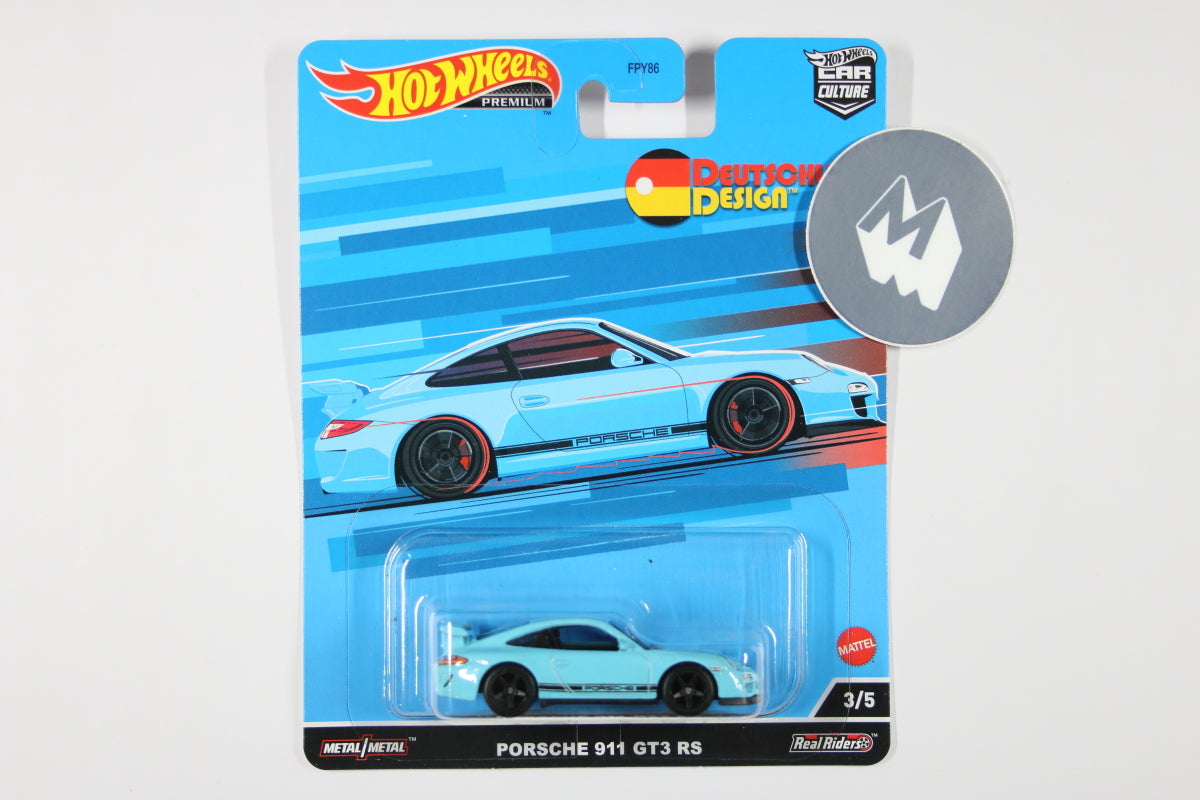 Hot Wheels Car Culture 2022 Mix 2 Deutschland Design 2 / #3 - Porsche 911 GT3 RS
