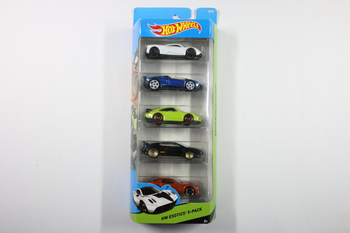 Hot Wheels 5-Pack - 2015 Exotics
