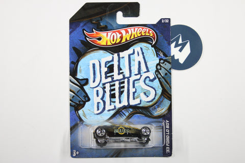 01/32 - '33 Ford Lo Boy (Delta Blues) / Hot Wheels Jukebox Series (2013)
