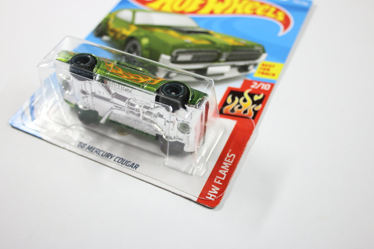 [Super] Hot Wheels 2021 Super Treasure Hunt - '68 Mercury Cougar (Long Card)