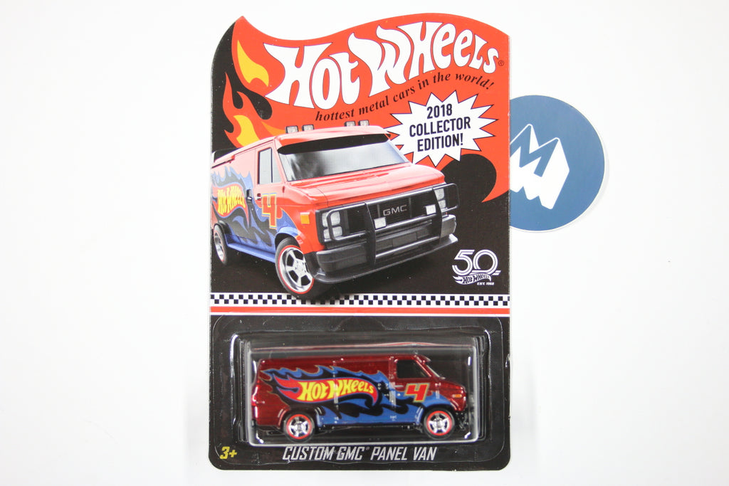 Hot Wheels Collector Edition 2018 - Custom GMC Panel Van (Dark Red ...