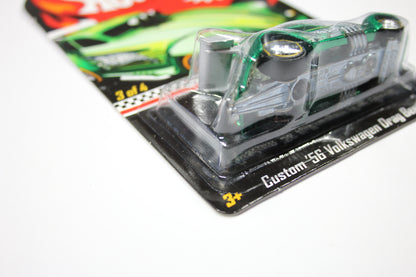 Hot Wheels Collector Edition 2012 3/4 - Custom '56 Volkswagen Drag Beetle (Spectraflame Green)