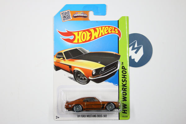 Super Hot Wheels 2015 Super Treasure Hunt 69 Ford Mustang Boss 30 Modelmatic