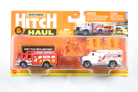 Hazard Squad & MBX Ambulance (with Red Firefighters) / MBX Fire Rescue
