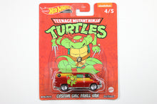 Hot Wheels Pop Culture 2022 Mix 1 Teenage Mutant Ninja Turtles / Custom GMC Panel Van - Raphael