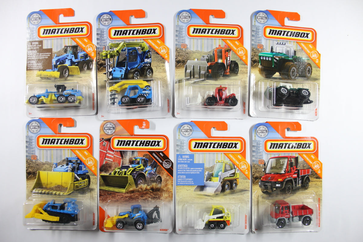 [Clearance] MBX Mainline Mix #032 - Construction (8 vehicles)