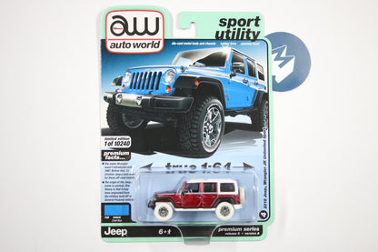 [Ultra Red] 2018 Jeep Wrangler JK Unlimited Sport