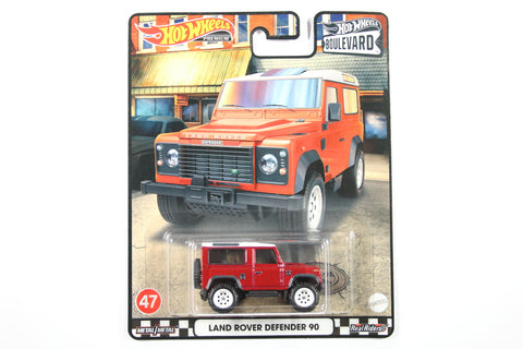 #47 - Land Rover Defender 90 (Metalflake Cherry Red)