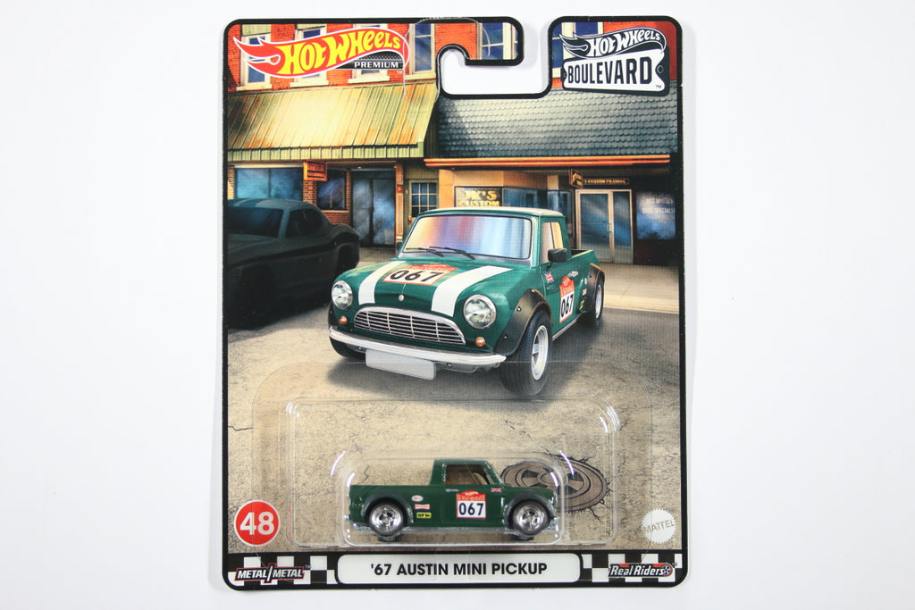 #048 - '67 Austin Mini Pickup (British Racing Green) – Modelmatic