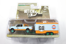 [Green Machine] 2015 Ford F-150 Gulf Oil #68 and Gulf Oil Enclosed Car Hauler