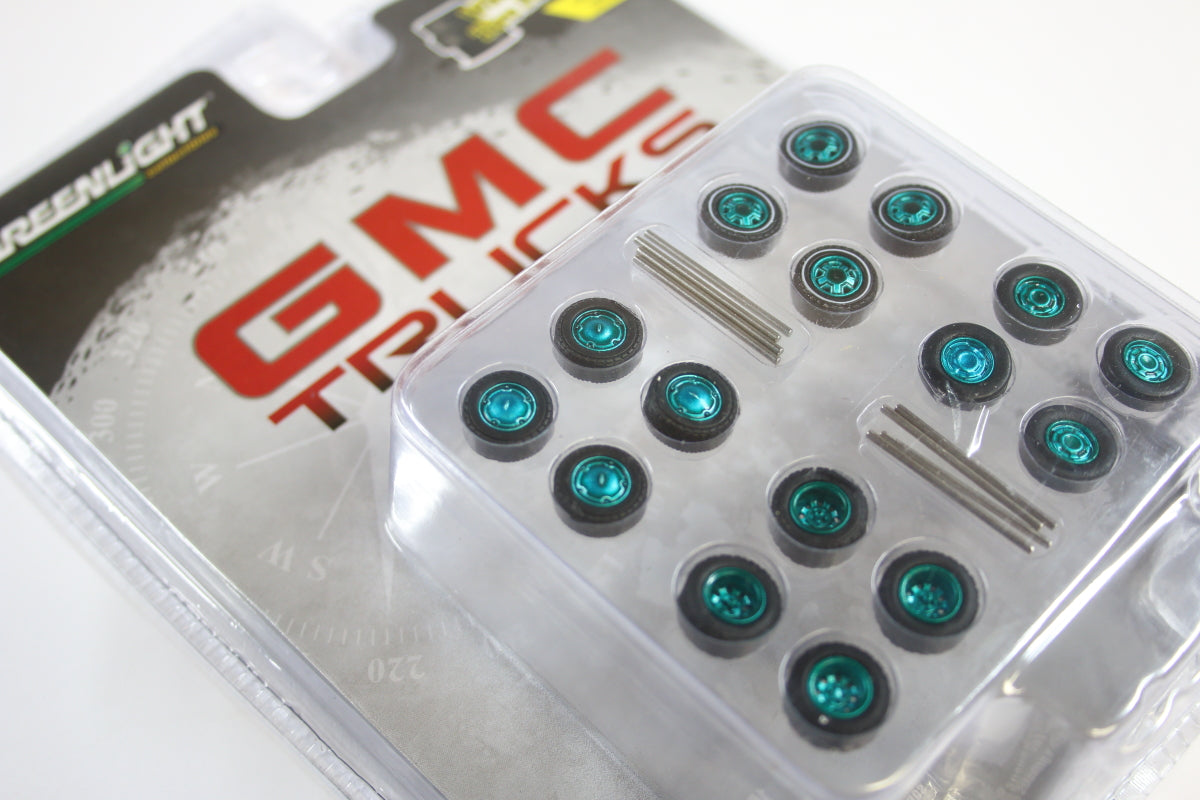 [Green Machine] Greenlight GMC Trucks Wheel & Tyre Pack – Modelmatic
